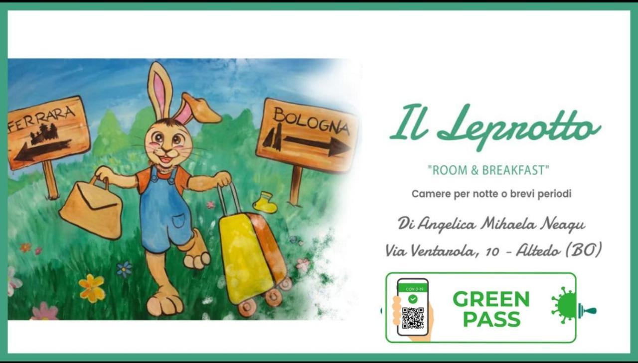 Il Leprotto - Room & Breakfast Altedo Bagian luar foto